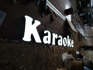 neon box karaoke
